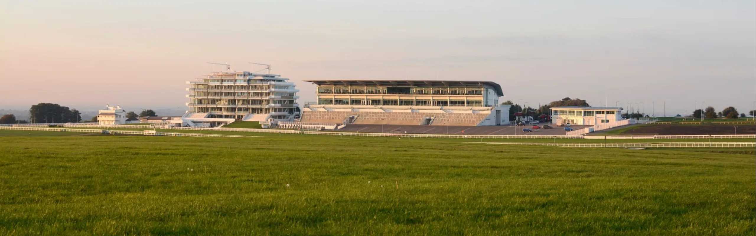 70418734 grandstand at epsom racecourse surrey england