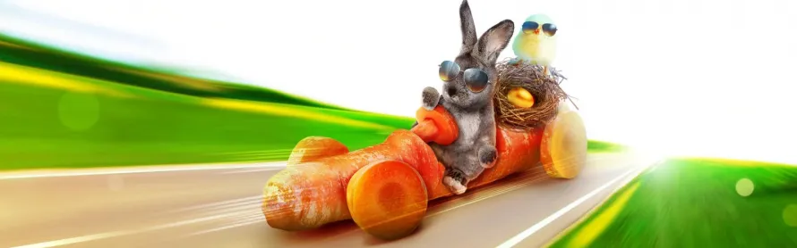 A luxury Mercedes-Benz chauffeur car parked in a spring countryside setting for an Easter holiday chauffeur service.