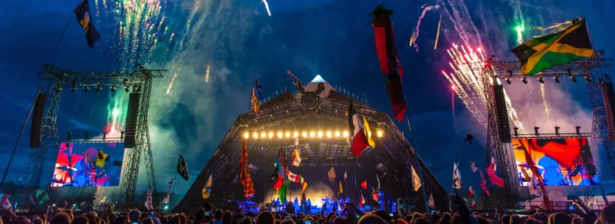 Glastonbury Banner