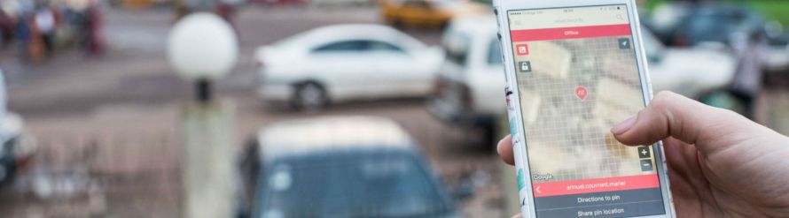 Precision pickup using What3Words technology with a luxury Manner Borne chauffeur vehicle at a specific Manchester location.