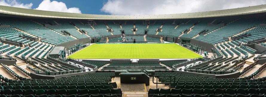 A luxury Manner Borne chauffeur vehicle prepared for a premium transfer to the Wimbledon tennis championships for guests and corporate hospitality clients.